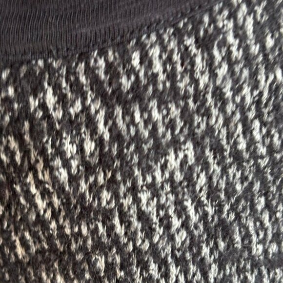 Madewell Womens Wool Blend Raglan Tweed Front Sweater Black Size XS - Picture 10 of 13